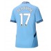 Maillot de foot Manchester City Kevin De Bruyne #17 Domicile vêtements Femmes 2024-25 Manches Courtes